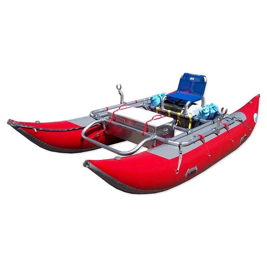 Down River Arkansas 3-Bay Diamond Plate Cataraft Frame XD