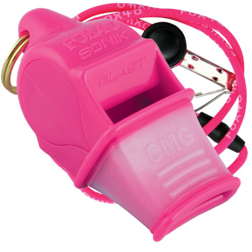 Fox 40 Sonik Blast CMG Whistle w/Lanyard