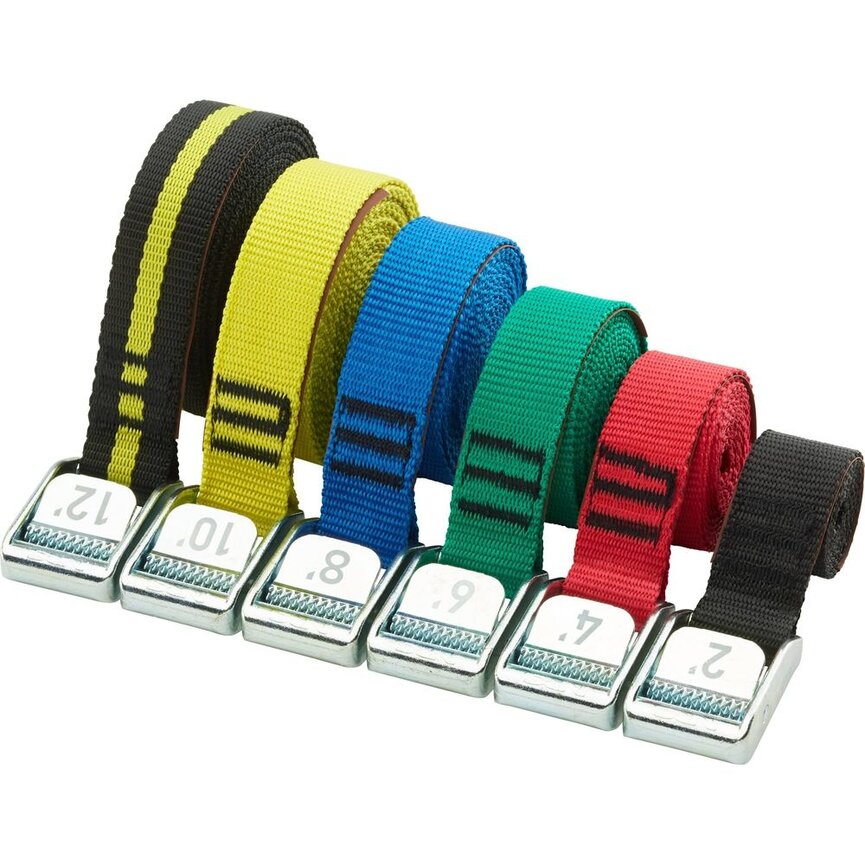 NRS 1" Color Coded Tie-Down Straps