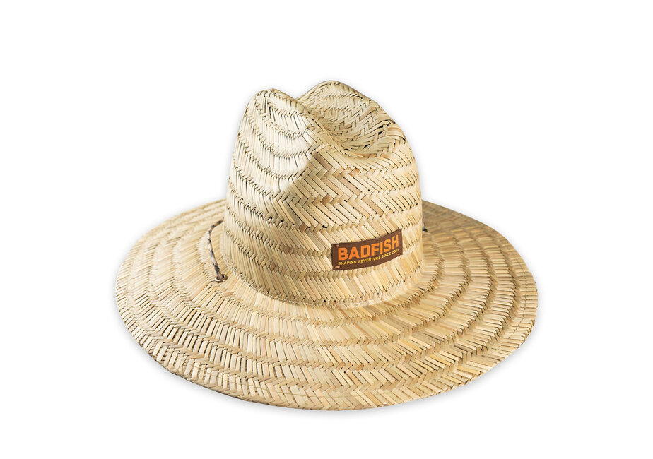 Badfish Straw Lifeguard Hat