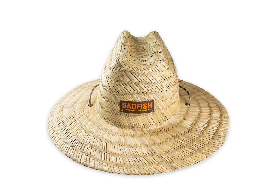 Badfish Straw Lifeguard Hat