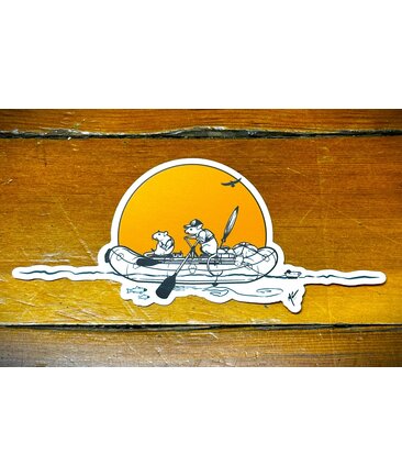 Marcus Cline River Rat Sticker