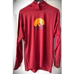 UWG UWG MC Men's River Rat Sunset Silkweight Hoodie