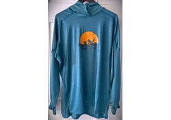 UWG MC Men's River Rat Sunset Silkweight Hoodie