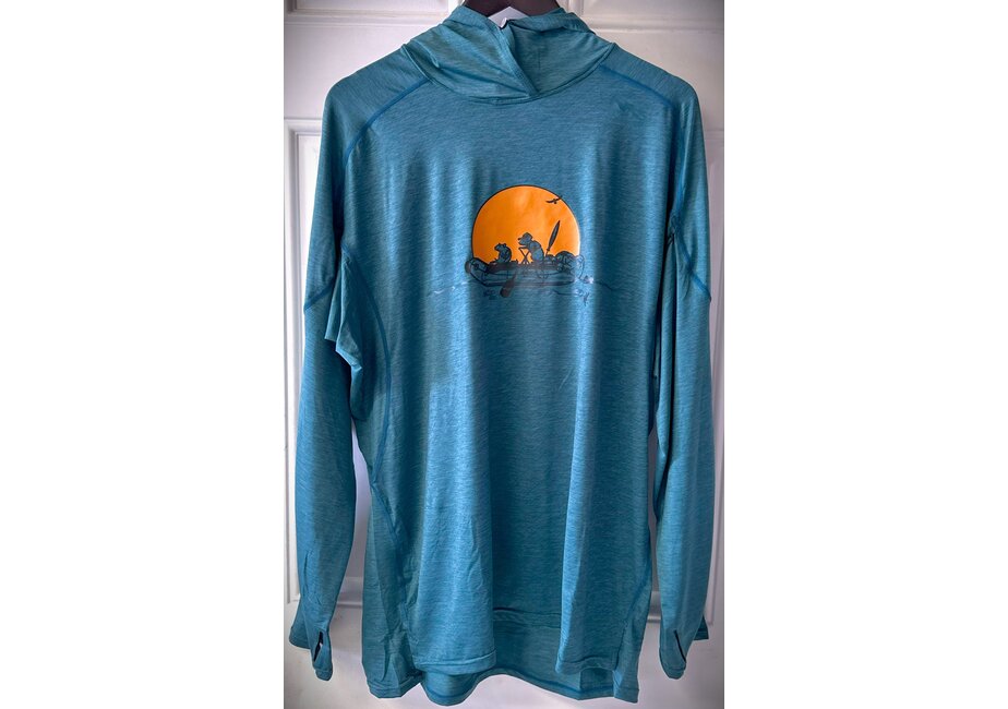 UWG MC Men's River Rat Sunset Silkweight Hoodie