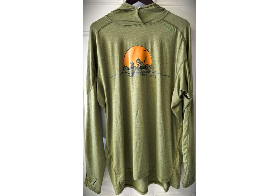 UWG MC Men's River Rat Sunset Silkweight Hoodie