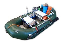Down River Gunnison 3-Bay Raft Frame LD