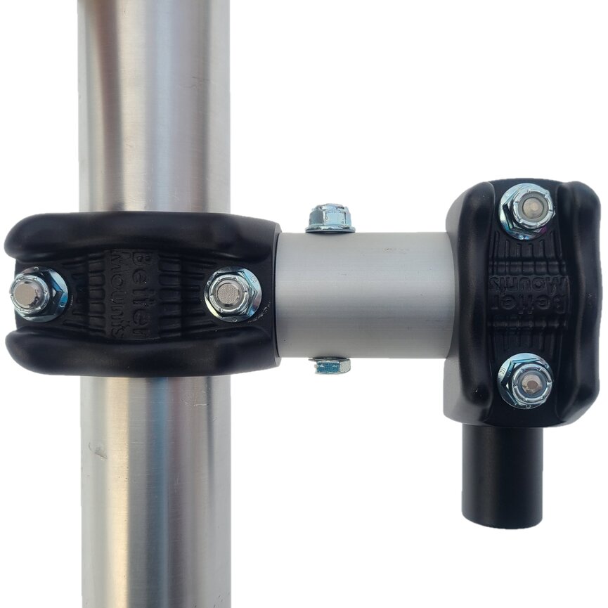 Better Mounts Frame Bracket for 1.25" Tube