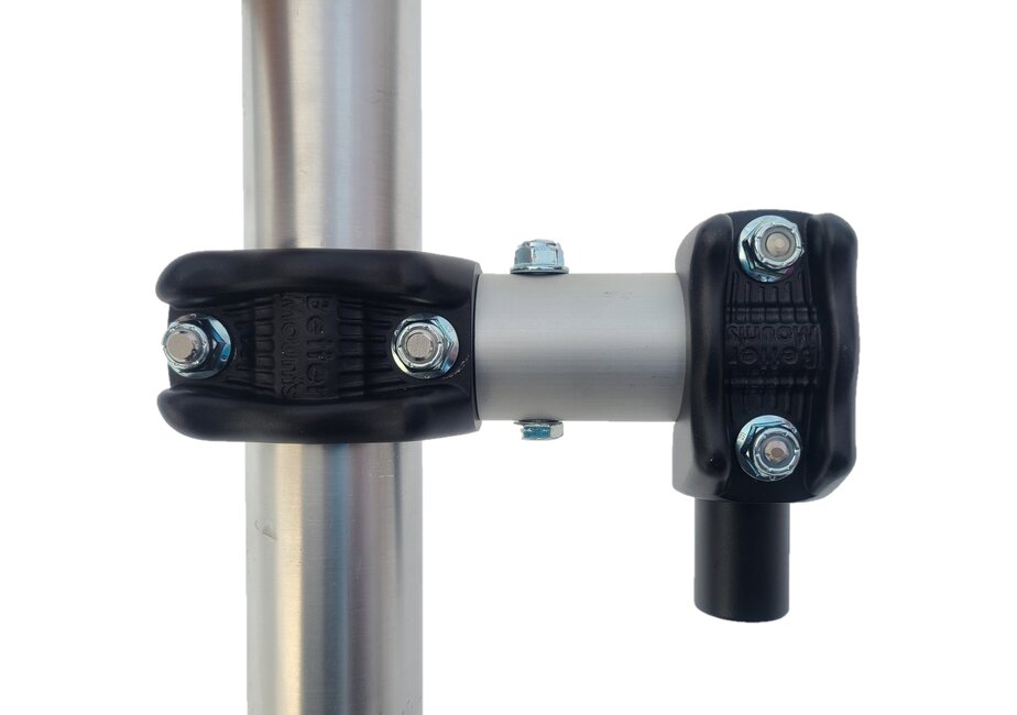 Better Mounts Frame Bracket for 1.25" Tube