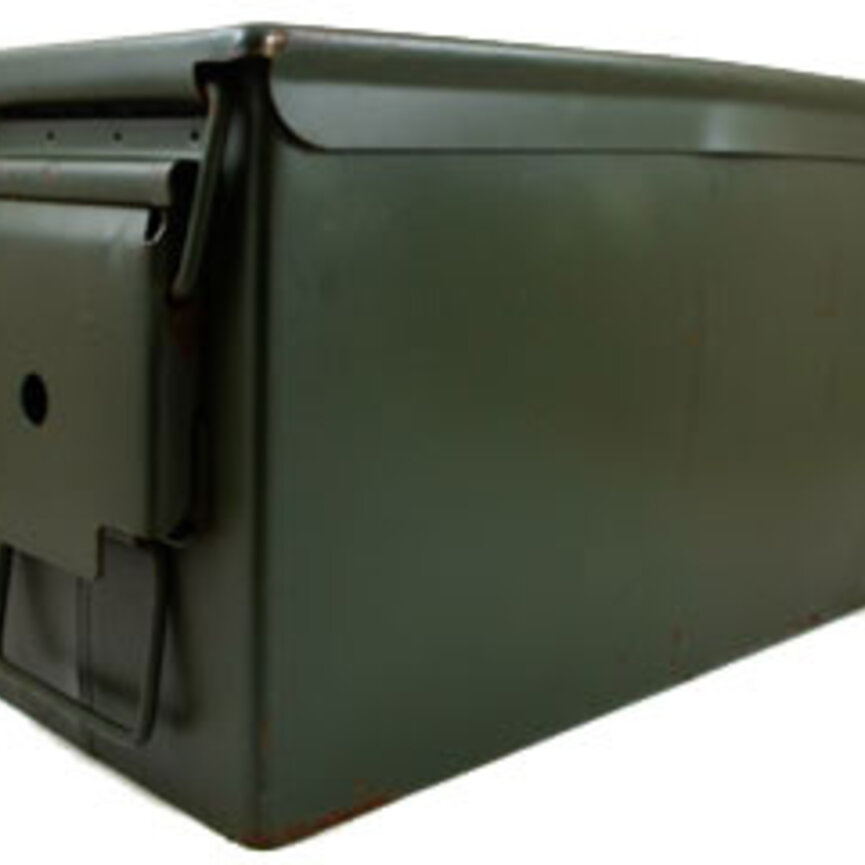 Military Surplus Ammo Can (Regular) 50 Cal
