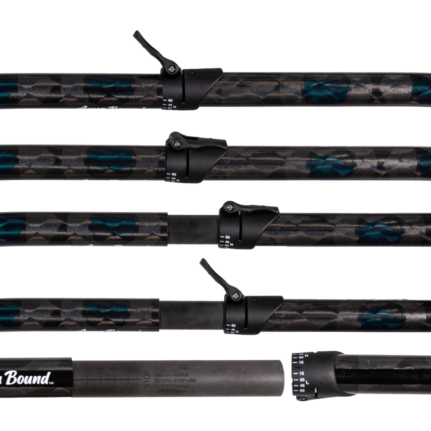Aqua Bound Aerial Major Carbon 2-Piece Versa-Lok Straight Shaft Kayak Paddle