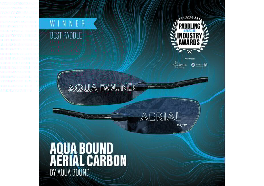 Aqua Bound Aerial Minor Carbon 2-Piece Versa-Lok Straight Shaft Kayak Paddle