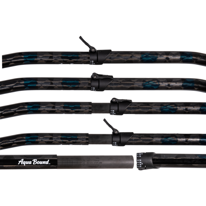 Aqua Bound Aerial Minor Carbon 2-Piece Versa-Lok Straight Shaft Kayak Paddle