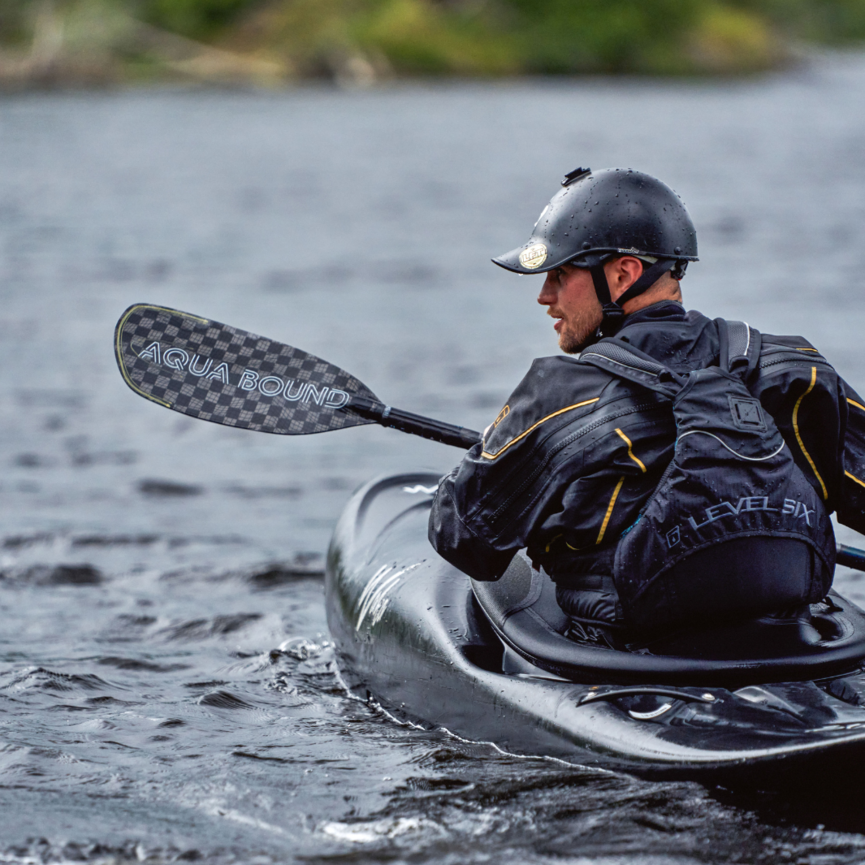 Aqua Bound Aerial Minor Carbon 2-Piece Versa-Lok Straight Shaft Kayak Paddle