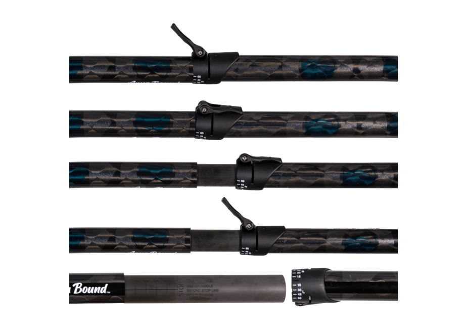Aqua Bound Aerial Minor Carbon 4-Piece Versa-Lok Straight Shaft Kayak Paddle