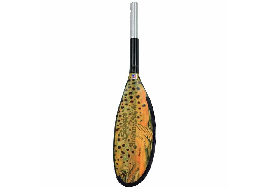 Sawyer Artisan Brown Trout Oar Blade