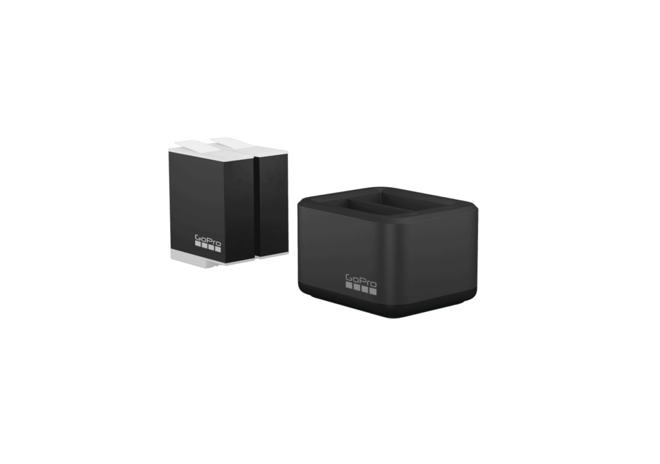 GoPro Dual Battery Charger + Enduro Batteries