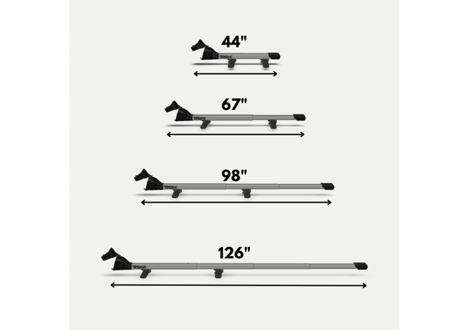 Trxstle CRC Euro Fly Rod Carrier v3.0 - Adjustable (11'6")
