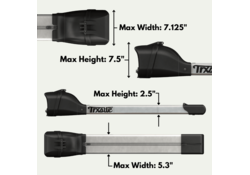 Trxstle CRC Euro Fly Rod Carrier v3.0 - Adjustable (11'6")