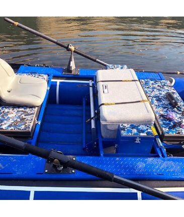UWG Custom Dry Box and Cooler Seat Traction Deck Padz