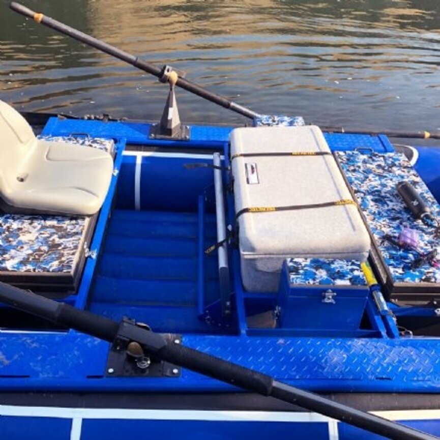 UWG Custom Dry Box and Cooler Seat Traction Deck Padz