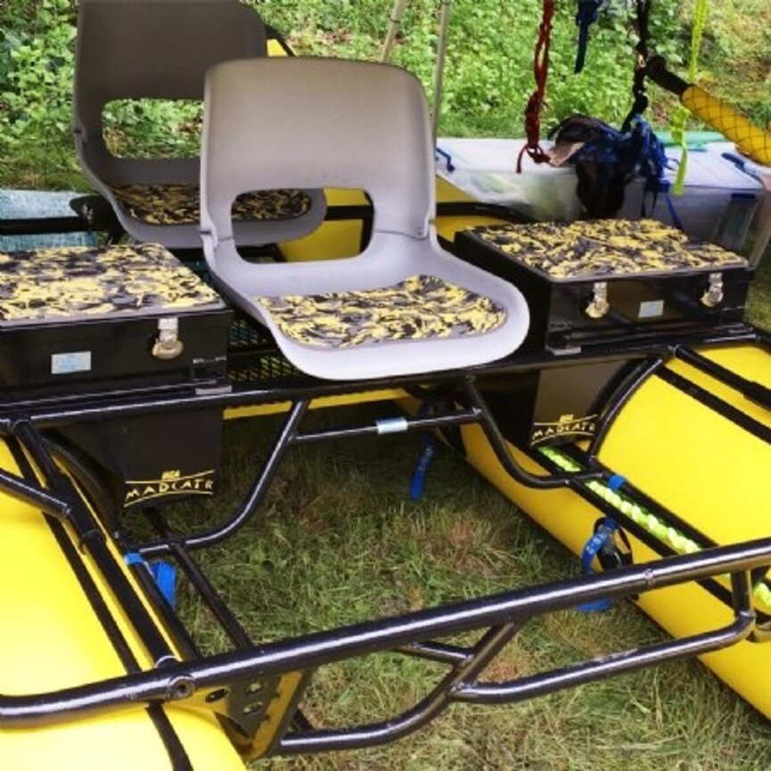 UWG Custom Dry Box and Cooler Seat Traction Deck Padz