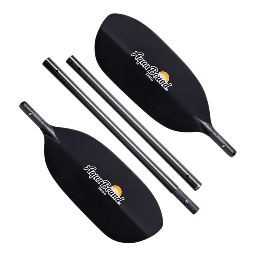 Aqua Bound Shred Carbon 4-Piece Kayak Paddle
