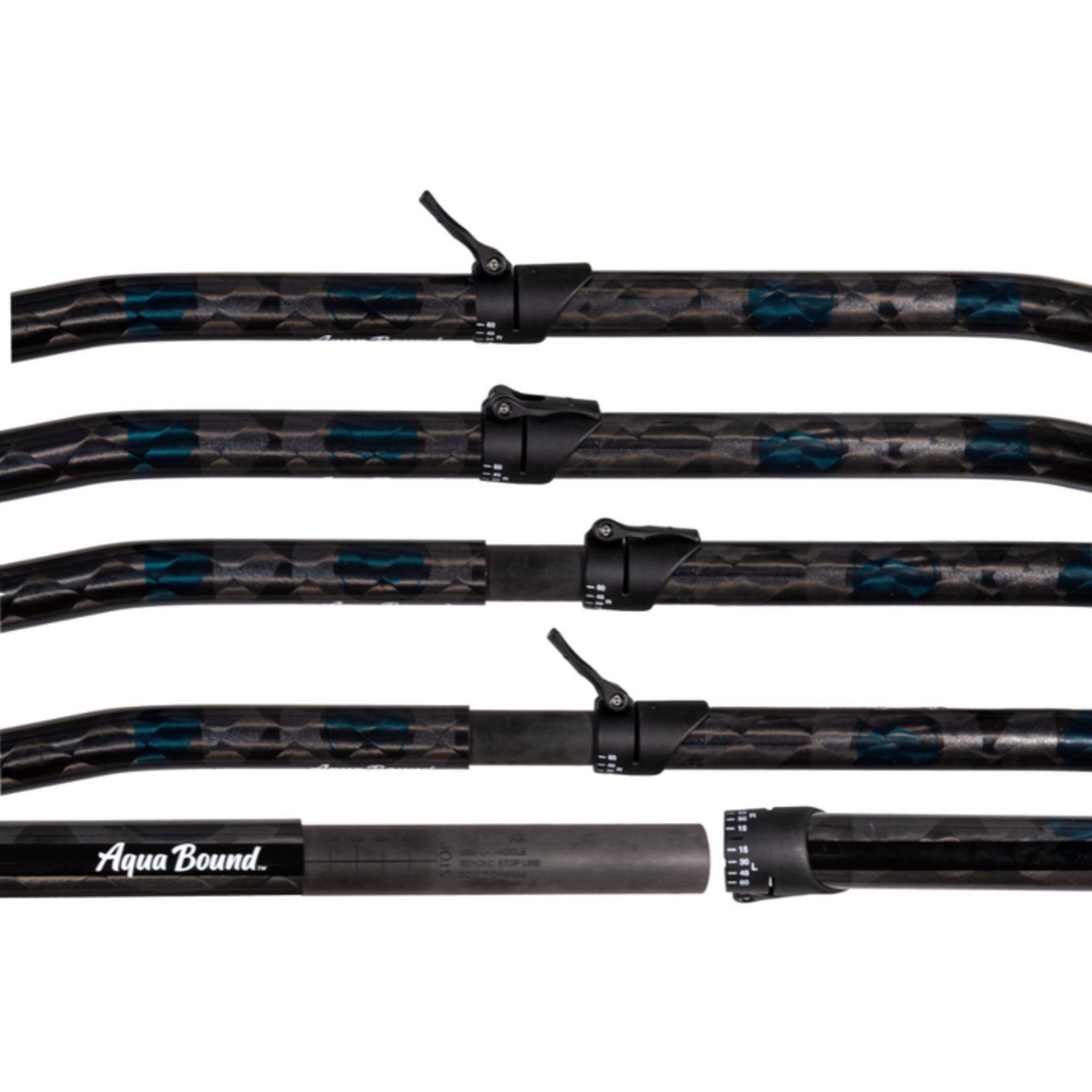 Aqua Bound Aqua Bound Aerial Minor Fiberglass 4-Piece Versa-Lok Straight Shaft Kayak Paddle