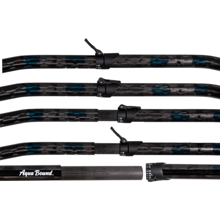 Aqua Bound Aerial Minor Carbon 2-Piece Versa-Lok Crank Shaft Kayak Paddle