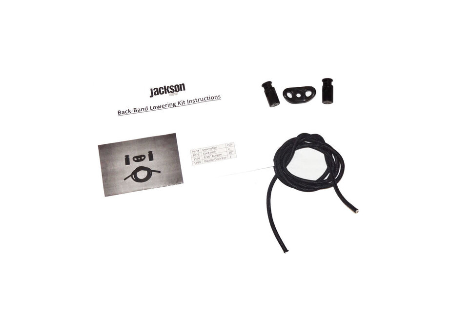 Jackson Kayak Backband Lowering Kit