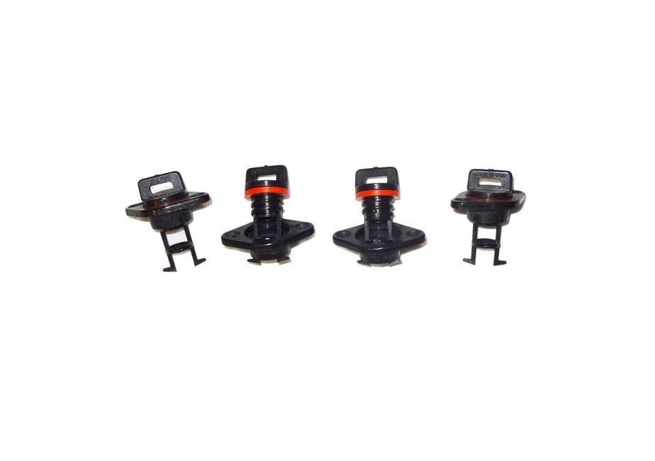 Jackson Kayak Drain Plug w/flange Kit (4pk)