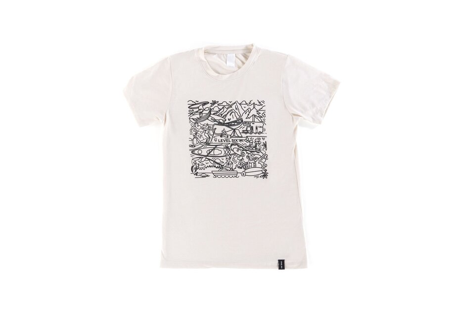 Men's Level Six Graffiti Tee ♻️