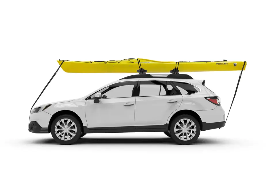 Yakima SweetRoll Rooftop Kayak Saddle & Roller Mount