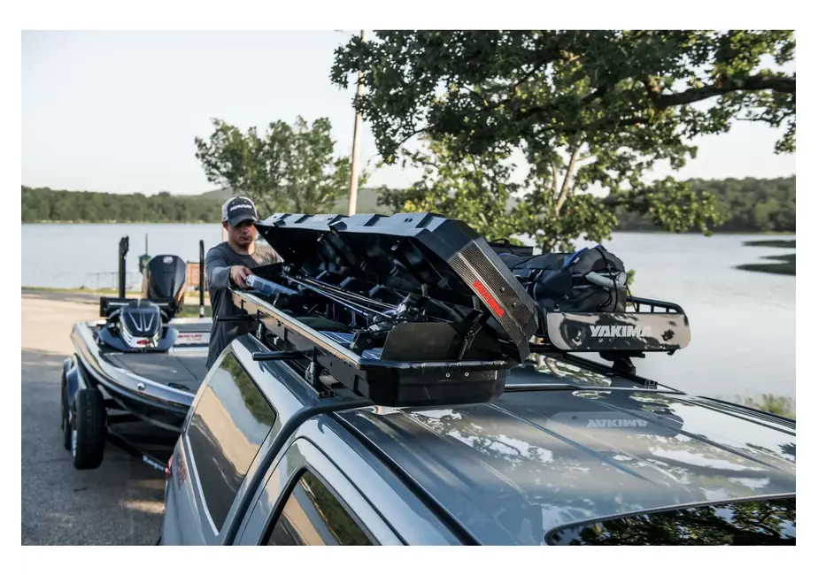Yakima TopWater Rooftop Fishing Rod Box