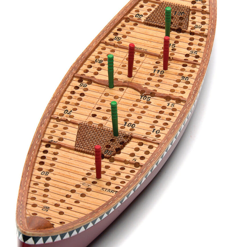 GSI Canoe Cribbage Board