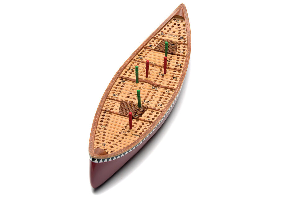 GSI Canoe Cribbage Board