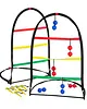 GSI Pop-Up Ladderball Set
