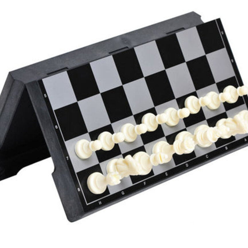 GSI Outside Inside Travel Basecamp Magnetic Chess/Checkers