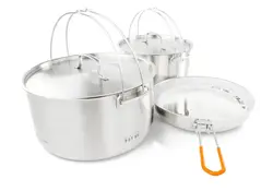GSI Glacier Stainless Troop Cookset