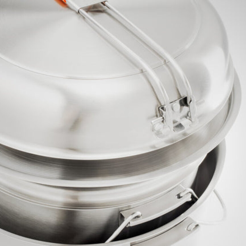 GSI Glacier Stainless Troop Cookset