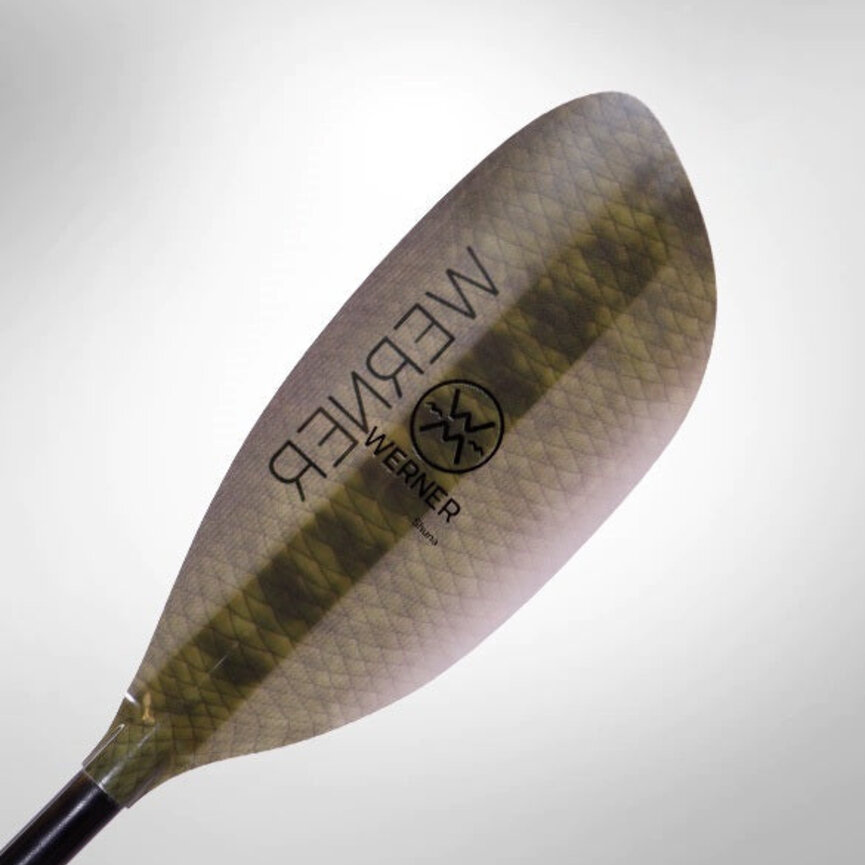 Werner Shuna Hooked 2 pc Kayak Fishing Paddle