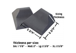 NSI Adjustable Hip Padz