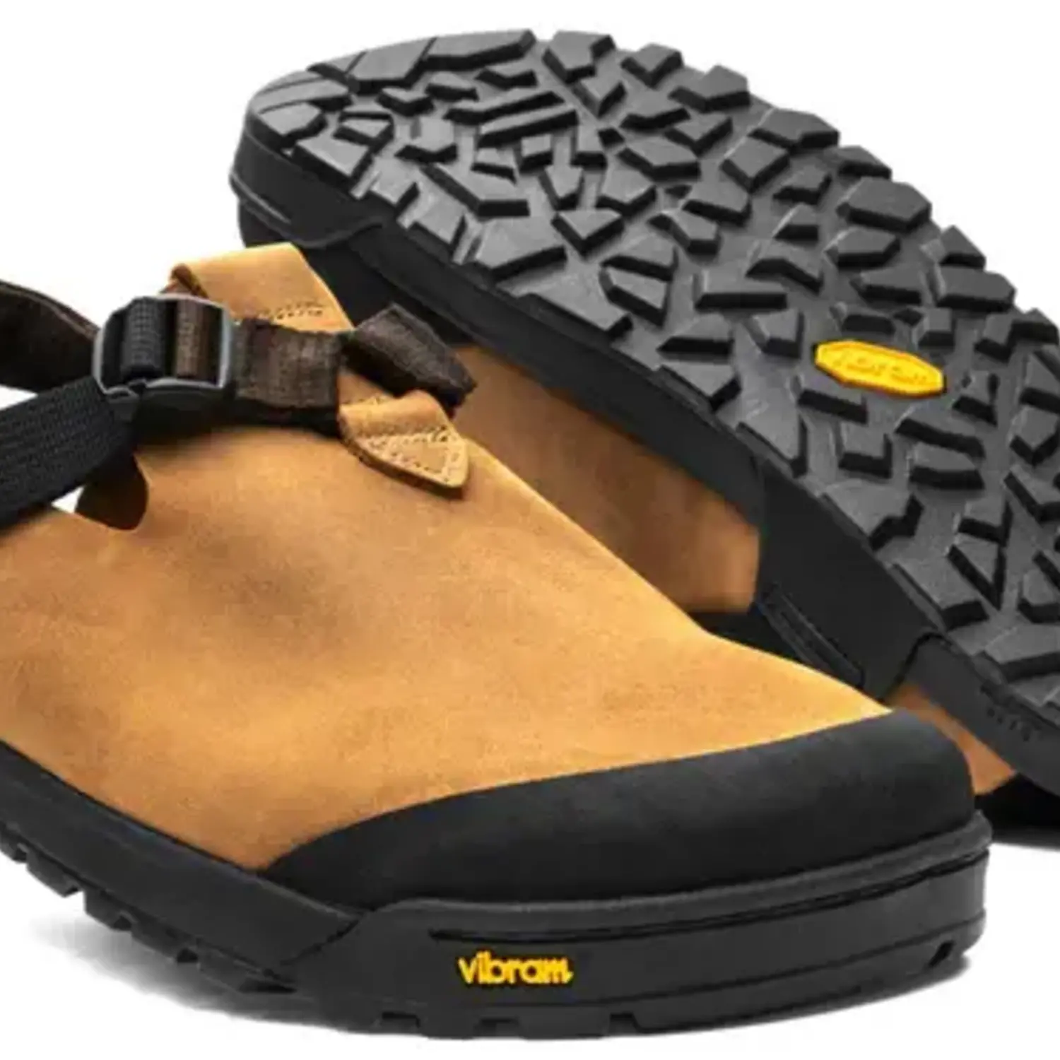 Mountain Clog - Leather Suede (Clay) - Bedrock Sandals