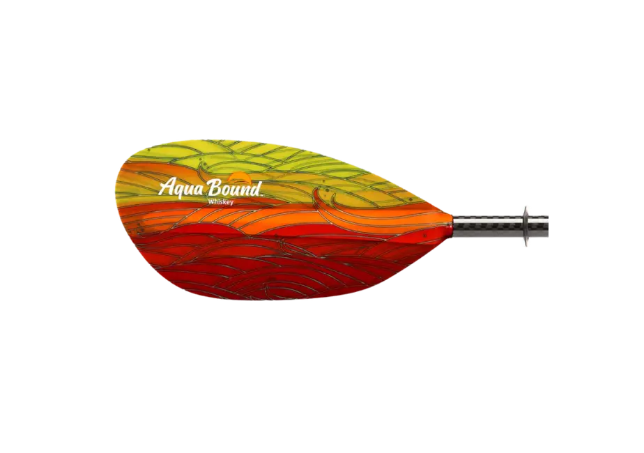 Whiskey Fiberglass 2-Piece Straight Shaft Kayak Paddle