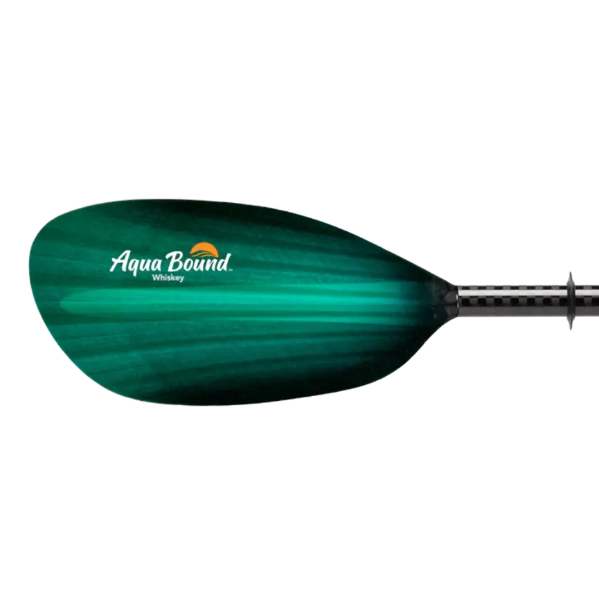 Aqua Bound Whiskey Fiberglass 2-Piece Straight Shaft Kayak Paddle