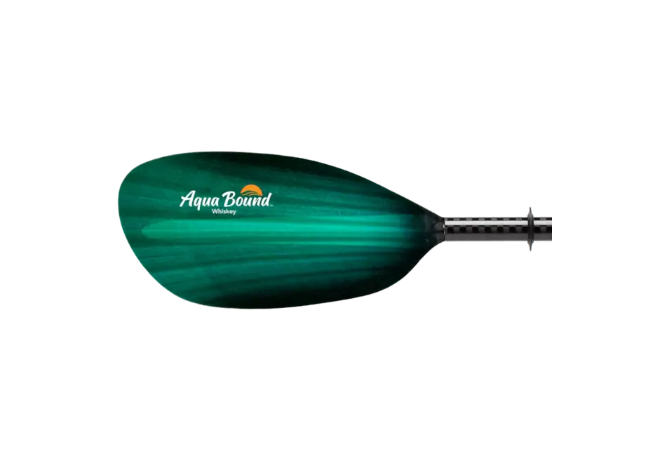 Whiskey Fiberglass 2-Piece Straight Shaft Kayak Paddle