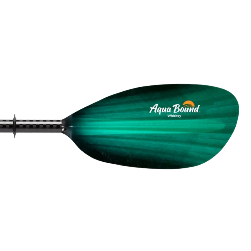 Aqua Bound Whiskey Fiberglass 2-Piece Straight Shaft Kayak Paddle