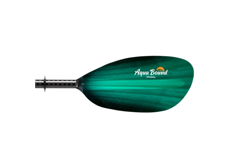 Whiskey Fiberglass 2-Piece Straight Shaft Kayak Paddle