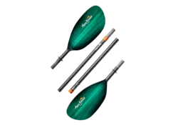 Whiskey Fiberglass 4-Piece Straight Shaft Kayak Paddle