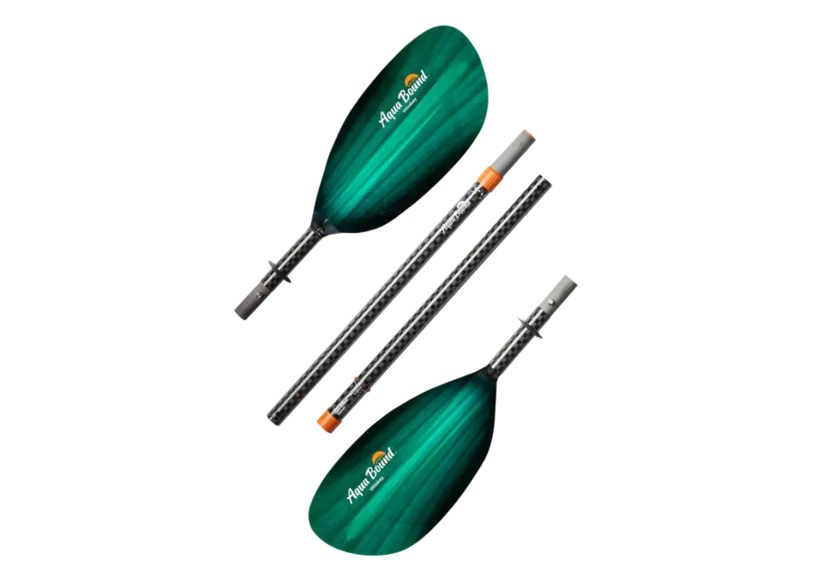 Aqua Bound Whiskey Fiberglass 4-Piece Straight Shaft Kayak Paddle
